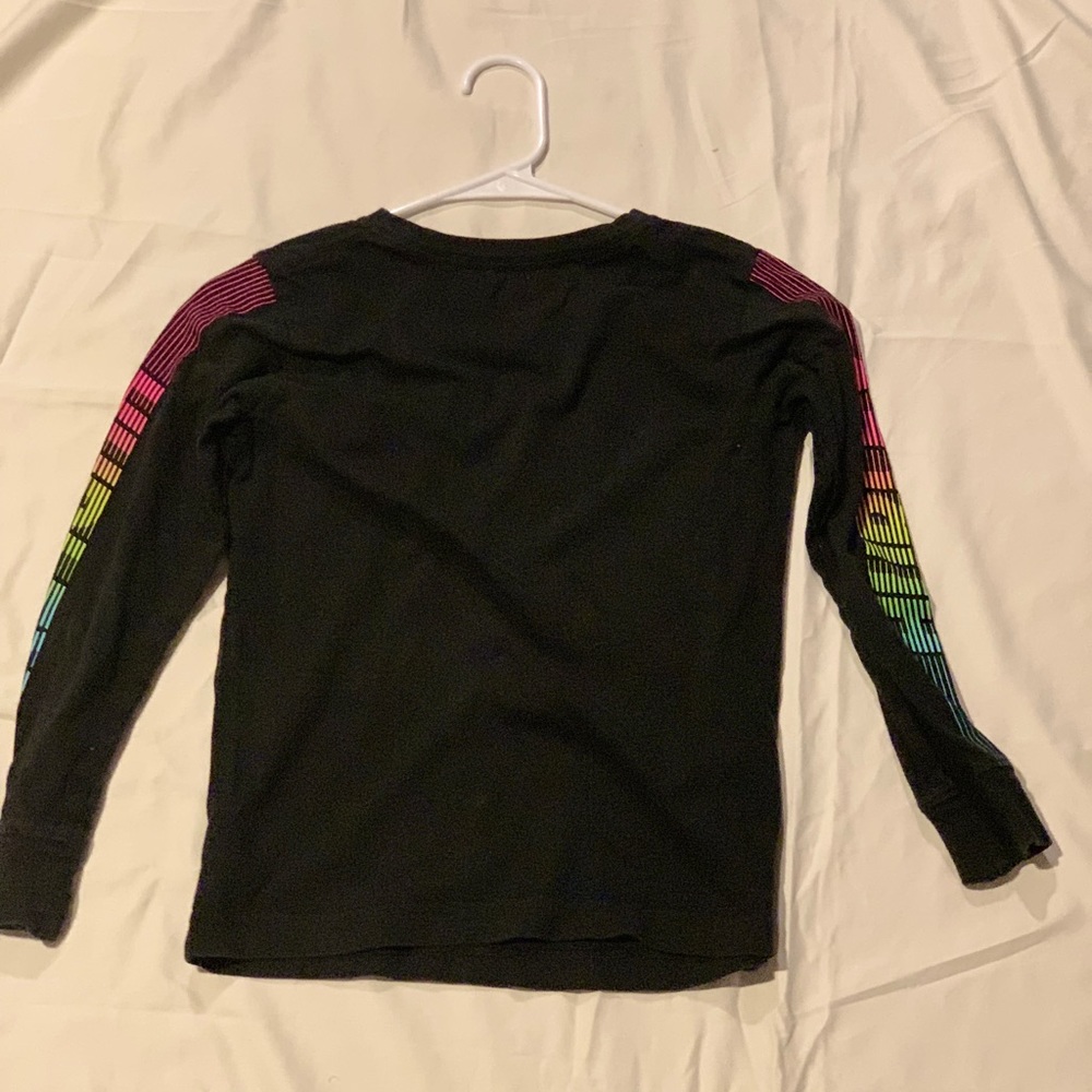 This is a black Hurley T-shirt